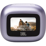 JBL Live Flex 3 - Purple - True wireless noise-cancelling open-stick earbuds - Left