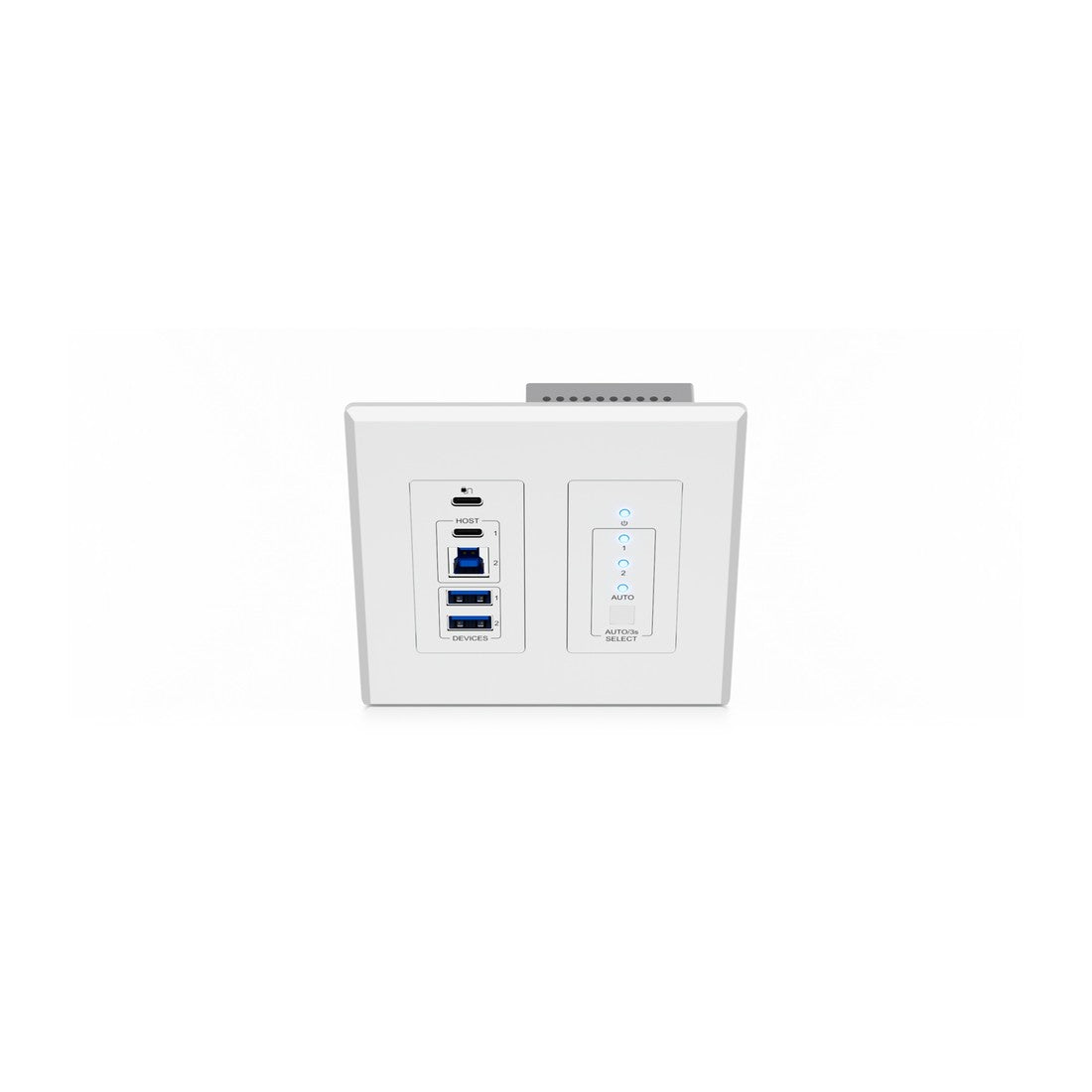 Blustream UEX3H-WP-US USB 3.2 Gen1 HDBaseT Wall Plate Host Extension