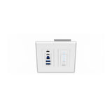 Blustream UEX3H-WP-US USB 3.2 Gen1 HDBaseT Wall Plate Host Extension