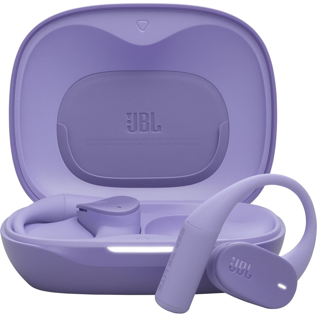 JBL Sense Lite - Purple - True Wireless Open-ear Headphones - Hero