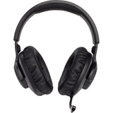 JBL Quantum 350 Wireless - Black - Wireless PC gaming headset with detachable boom mic - Front
