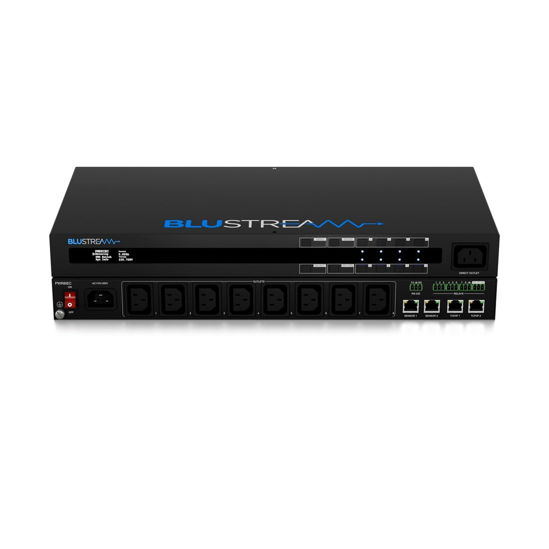 Blustream PWR8IEC 8-Port Managed IEC PDU