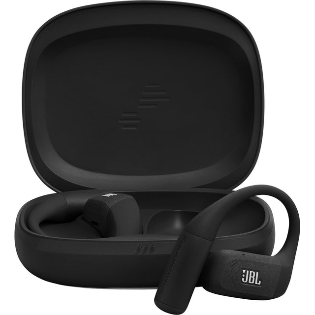 JBL Endurance Zone - Black / Gray - True Wireless open-ear sport headphones - Hero