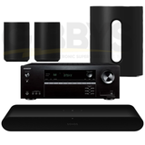 Onkyo TX-NR5100 &nbsp;Receiver| Sonos Immersive Set- Ray | Sub Mini | Era 100 (2)- Bundle