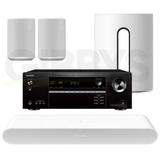 Onkyo TX-NR5100 &nbsp;Receiver| Sonos Immersive Set- Ray | Sub Mini | Era 100 (2)- Bundle
