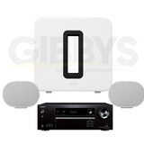 Onkyo TX-NR5100 Receiver | Sonos Ultimate Home Theatre Completion Set - Sub Gen 4 | Era 300 (2) - Bundle