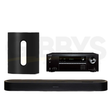 Onkyo TX-NR5100 Receiver |  Sonos Beam Ultra Soundbar | Sub Mini Wireless Subwoofer - Bundle
