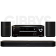 Onkyo TX-NR5100 Receiver |Sonos Beam Ultra 7.1.2 Dolby Atmos Soundbar | Sonos Era 100 Smart Speaker (Pair) - Bundle