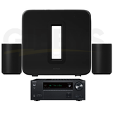 Onkyo TX-NR6100 Receiver | Sonos Premium Home Theatre Completion Set - Sub 4 | 2x Era 100 - Bundle