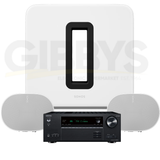 Onkyo TX-NR6100  Receiver |  Sonos Ultimate Home Theatre Completion Set - Sub Gen 4 | Era 300 (2) - Bundle