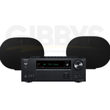 Onkyo TX-NR6100 7.2 Channel Receiver  | Sonos Era 300 Wireless Bluetooth Smart Speaker (2) - Bundle