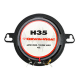 Cerwin Vega H35 HED Series 3.5" 2-Way Coaxial Car Speakers - Pair