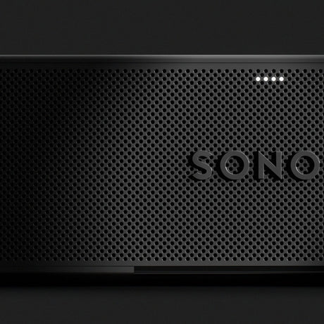 Beam Ultra in Black, front detail view with logo