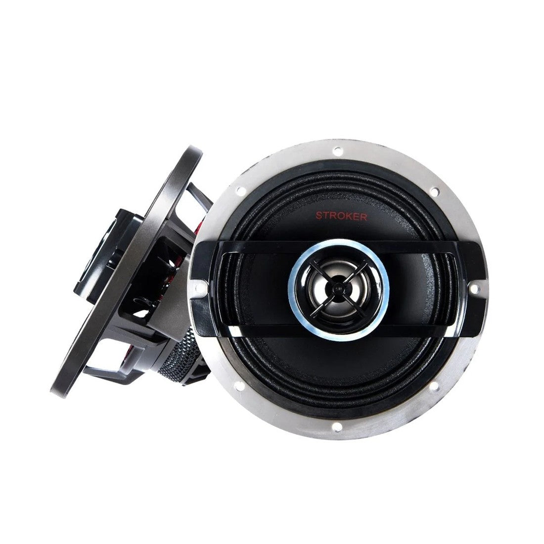 Cerwin Vega SM8 8" 2-Way Marine Coaxial Speakers with RGB LED Lighting - Black - Pair