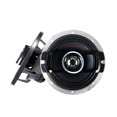 Cerwin Vega SM8 8" 2-Way Marine Coaxial Speakers with RGB LED Lighting - Black - Pair