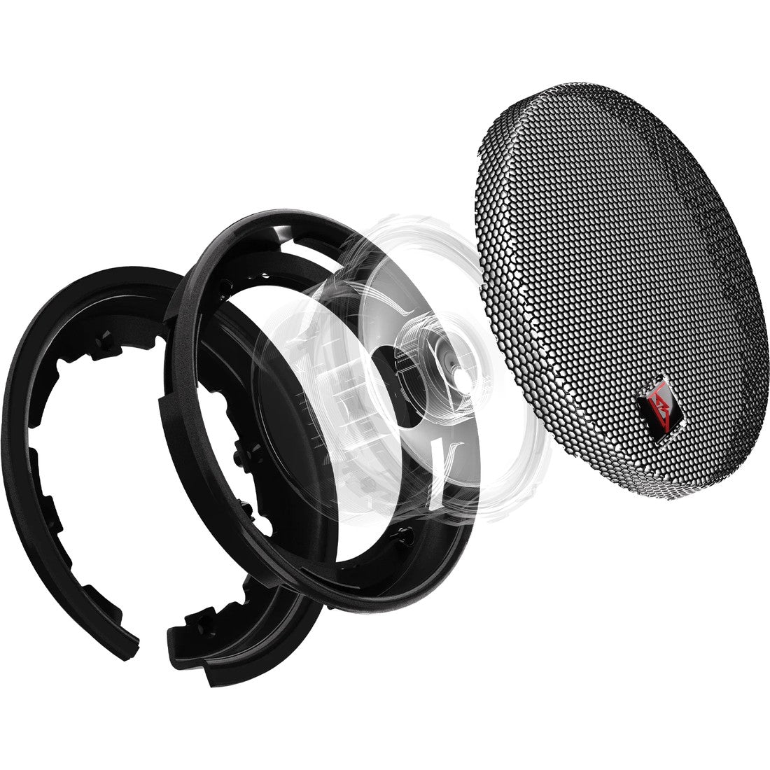 Rockford Fosgate Punch GF-4 4" Flush Mount Speaker Grilles - Pair
