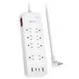 When it comes to protecting your electronic devices, you need a surge protector that can handle the job. The Ultralink ULPSP8P Surge Protector not only provides top-notch protection but also ensures that your devices are powered up efficiently. With a combination of surge protection, multiple outlets, and fast-charging USB ports, this surge protector is designed to meet the needs of modern households and offices. Let's dive into what makes the ULPSP8P stand out.  Ultimate Surge Protection with 2450 Joules A