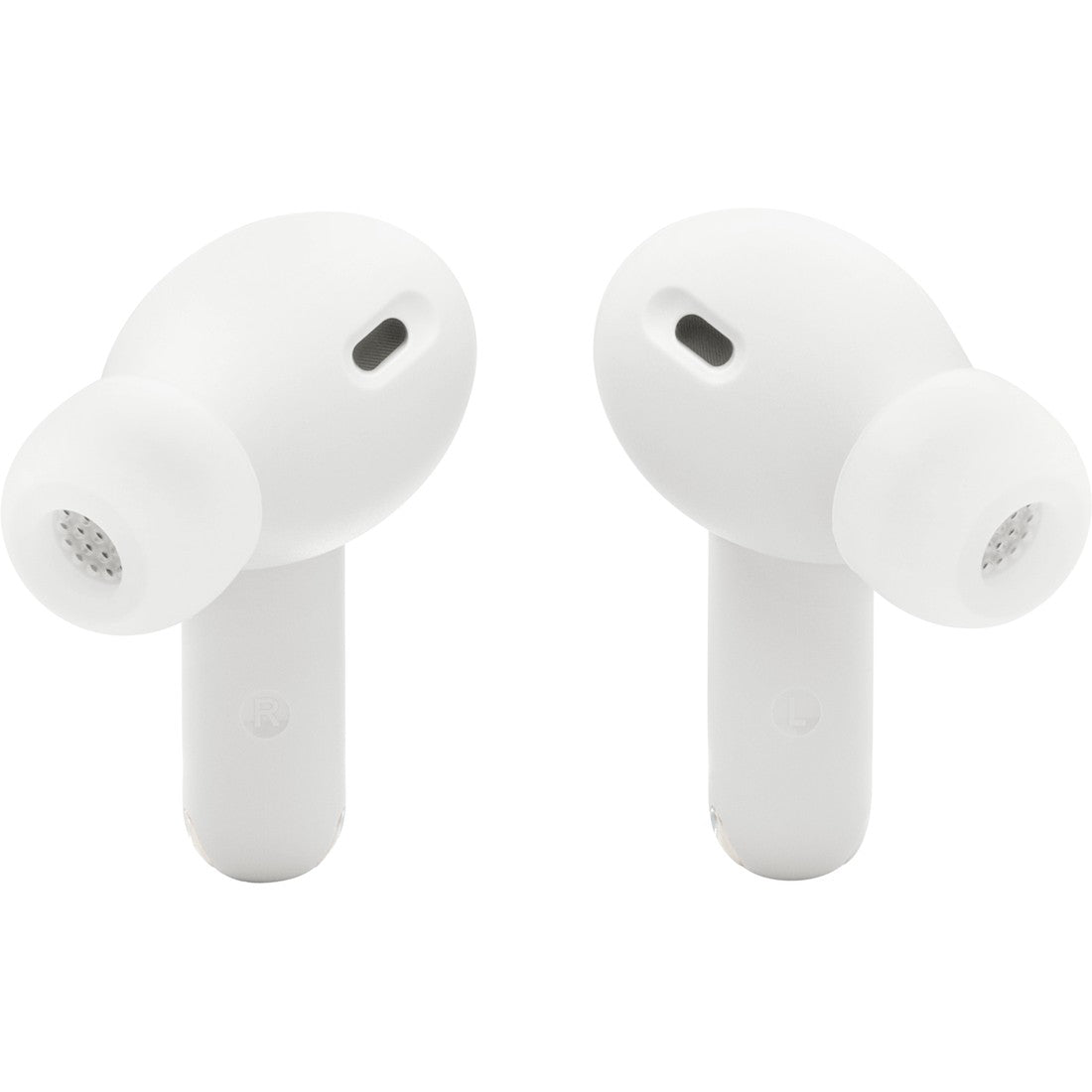JBL Vibe Beam 2 - White - True Wireless Noise Cancelling Earbuds - Back