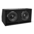 Alpine W-DB12V Bass Series Wedg-E Dual 12" Vented Subwoofer Enclosure