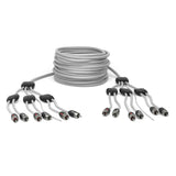 Hertz HMLC6 3 6-Channel Marine RCA Cable - 1 Meter (HMLC63)