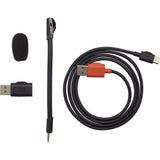 JBL Quantum 350 Wireless - Black - Wireless PC gaming headset with detachable boom mic - Detailshot 4