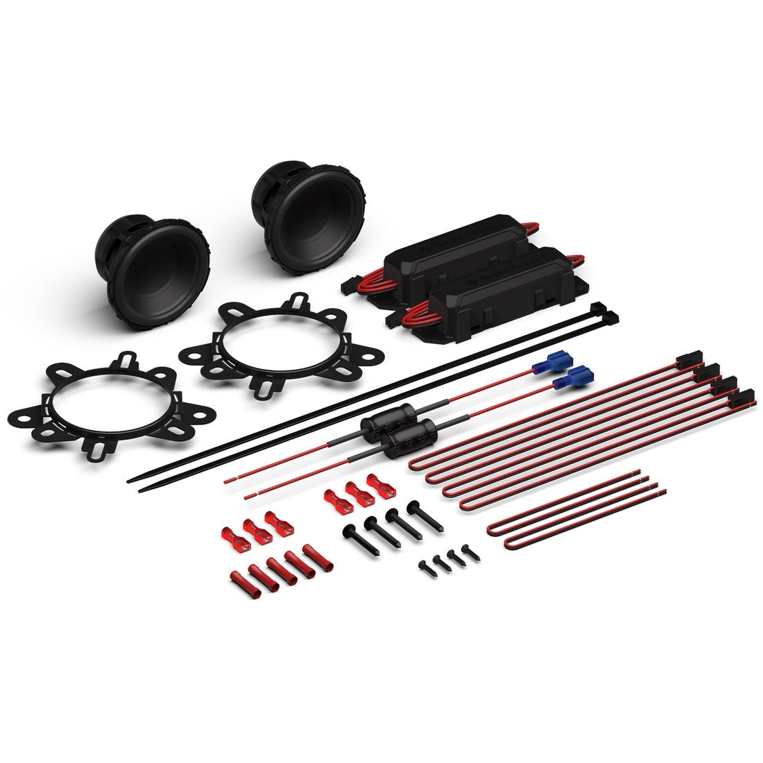 Rockford Fosgate P3V2-25 Punch P3 2.5" Component Midrange Speakers - Pair (P3V225)