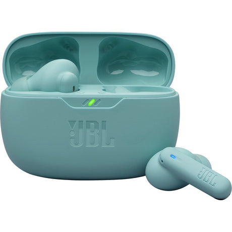 JBL Vibe Beam 2 - Blue - True Wireless Noise Cancelling Earbuds - Hero