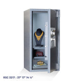 INKAS Triton RSC-Rated Residential Burglary Safe with 1-Hour Fire Protection - Grey