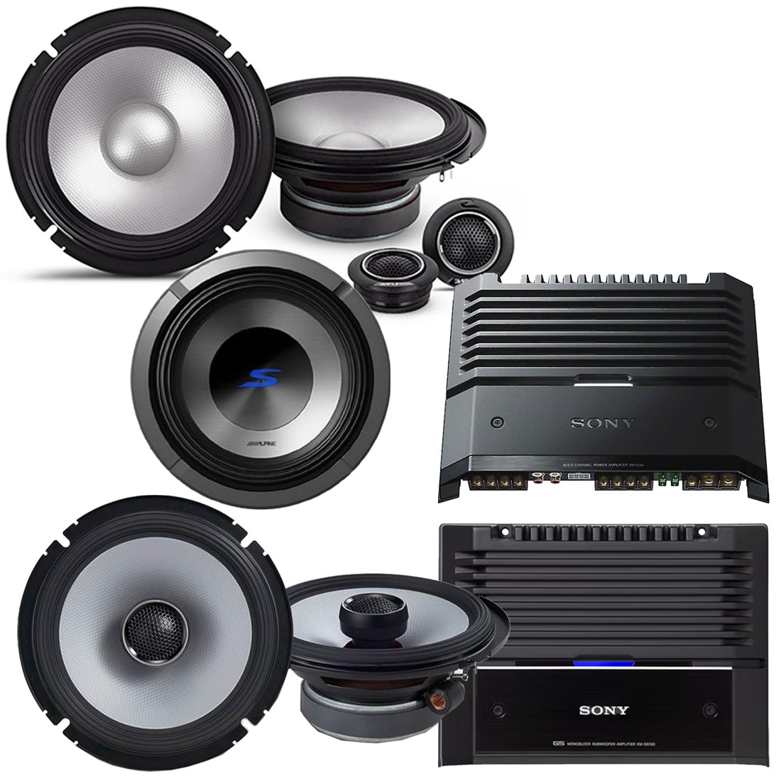Alpine S2-S65C Component Speaker System S2-S65