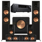 Onkyo TX-NR797 9.2-Channel Smart Home Theatre SMART A/V Receiver | Klipsch RP-6000FBII Reference Premier MK-II 5.1 Speaker Bundle #2