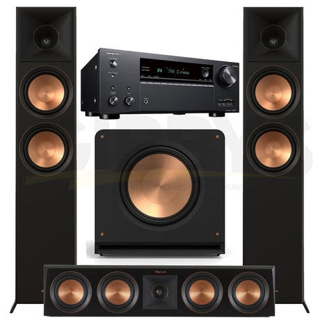 Onkyo TX-NR797 9.2-Channel Smart Home Theatre SMART A/V Receiver | Klipsch RP-6000FBII Reference Premier MK-II 3.1 Speaker Bundle #4