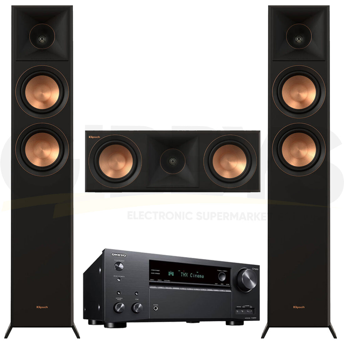 Onkyo TX-NR797 9.2-Channel Smart Home Theatre SMART A/V Receiver | Klipsch RP-5000FBII Reference Premier MK-II 3.0 Speaker Bundle #8