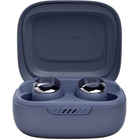 JBL Live Free 2 TWS - Blue - True wireless Noise Cancelling earbuds - Detailshot 1