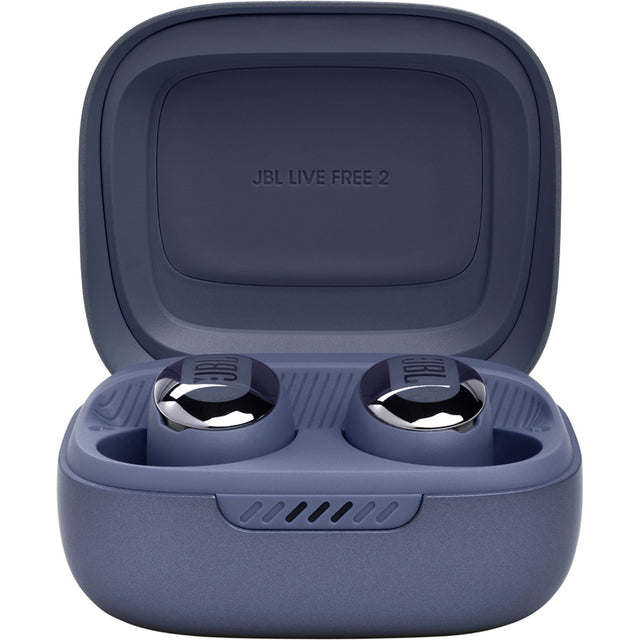JBL Live Free 2 TWS - Blue - True wireless Noise Cancelling earbuds - Detailshot 1