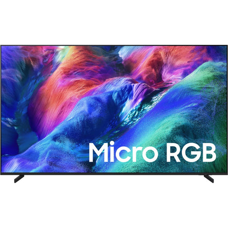 Micro RGB R85H 4K Samsung Vision AI Smart TV (2026) Front Titanium Black 