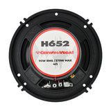 Cerwin Vega H652 HED Series 6.5" 2-Way Coaxial Car Speakers - Pair