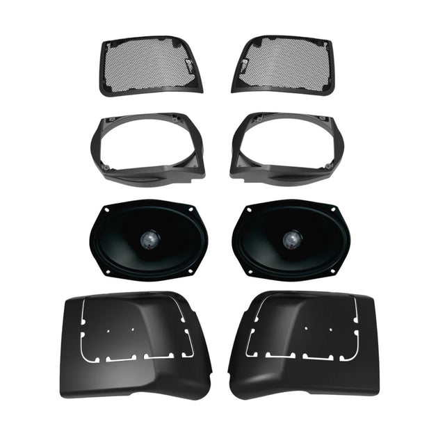 Cerwin Vega RPMST694LK Cut In Lid Kit with ST69CX Speakers for 2014-2023 Harley Davidson Models