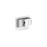 Blustream DA22XLR-WP-EU-V2 XLR Dante Audio Wall Plate (DA22XLRWPEUV2)