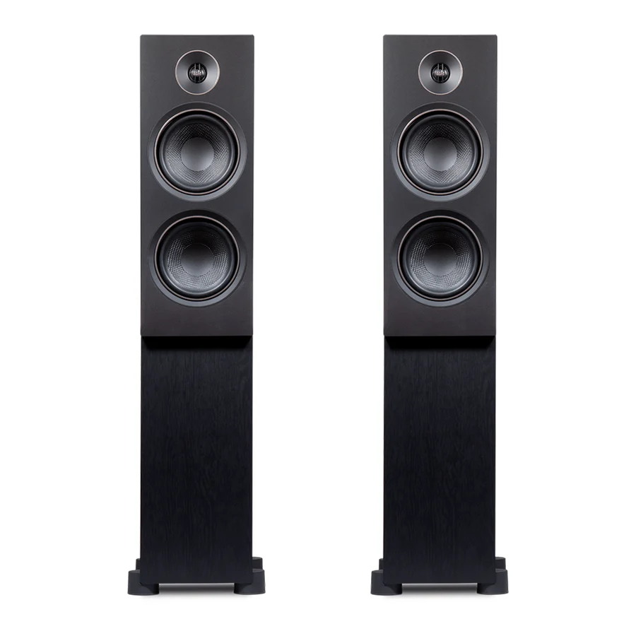 PSB Speaker Bundle: ALPHA T20 BLK ASH | ALPHA C10 BLK ASH