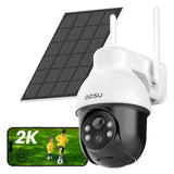 AOSU C9E D1 SE Solar Powered 3k Outdoor Security Camera