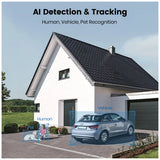AOSU L5P Floodlight Pro 3k Outdoor Security Camera