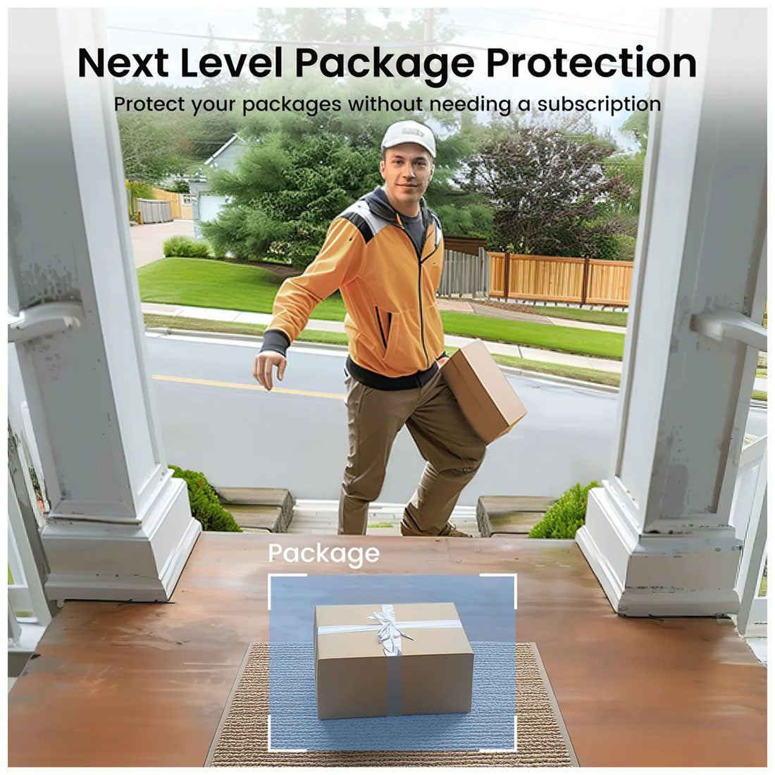 AOSU V8E 2k Video Doorbell with Built in Chime