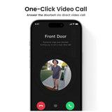AOSU V8E 2k Video Doorbell with Built in Chime
