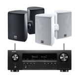 Denon AVR-S760H 7.2 Channel Network A/V Receiver | Magnat Symbol X 160 Outdoor Speakers - 2 Pairs - Bundle