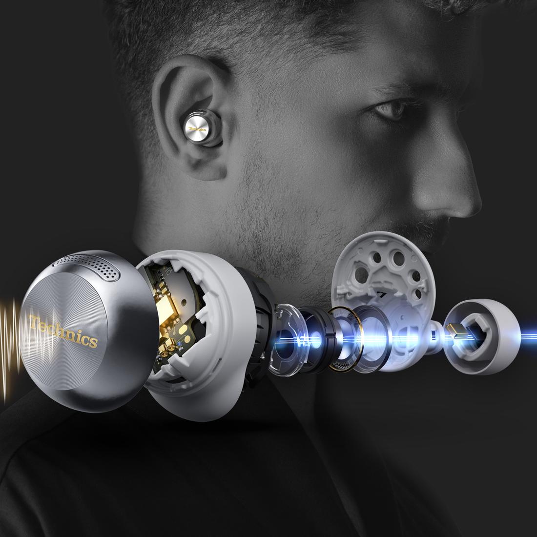 Technics EAH-AZ100 Wireless Noise Cancelling Earbuds