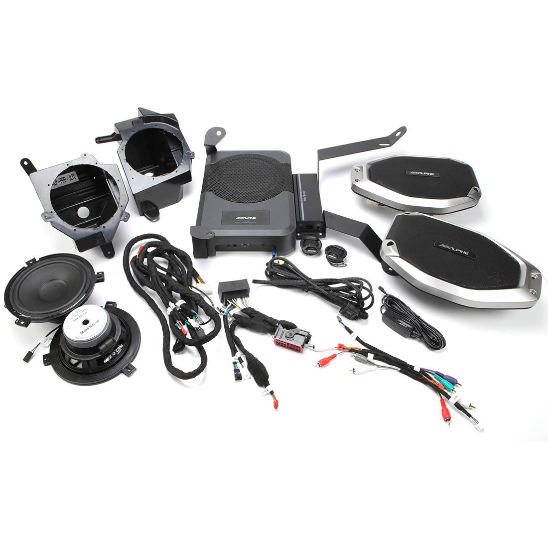 Alpine PSS-24WRA Complete Speaker System for select 2018-up Jeep Wrangler and 2020-up Jeep Gladiator Vehicles