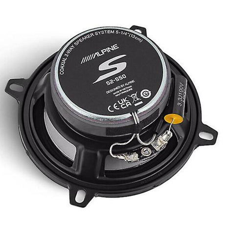 Alpine S2-S50 S-Series 5" Coaxial 2-Way Car Speakers