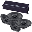 Alpine KTP-445U 4-Channel Power Pack Amplifier | Hertz SX165NEO 6.5" 2-Way Coaxial Speakers - 2 Pairs