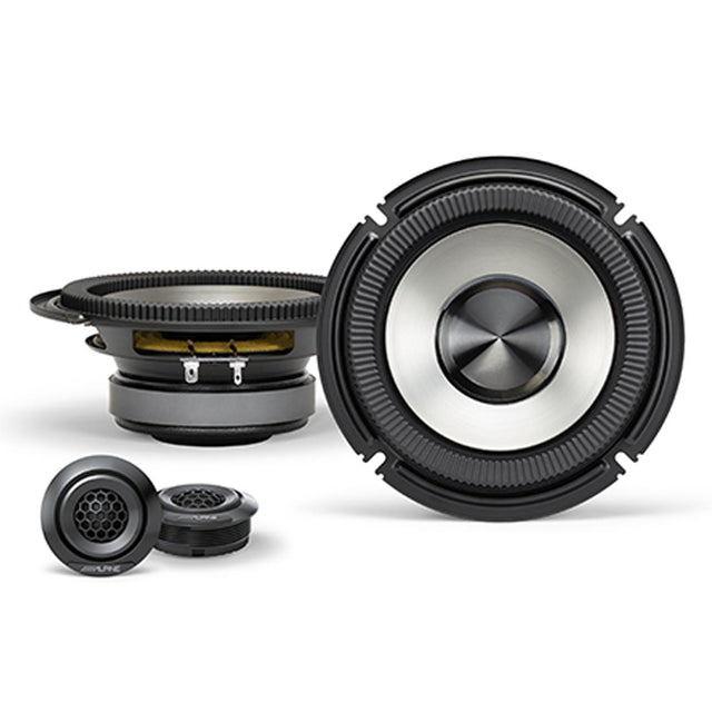 Alpine BRV-S65C BassRev 6.5" Coaxial 2-Way Component Speaker System (BRVS65C)