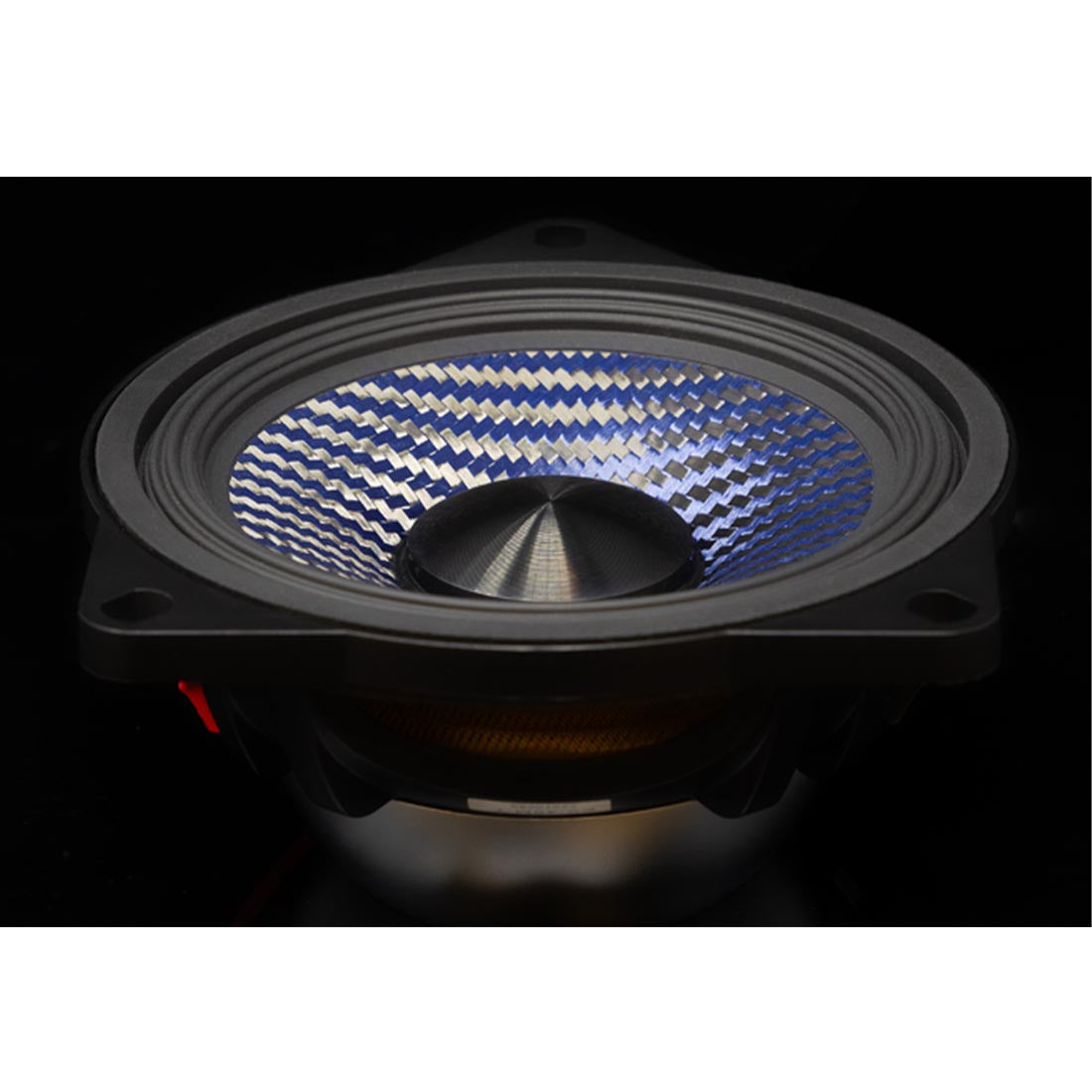 Alpine EV-40M-T 4" Midrange Front Dash Speaker Upgrade Kit - Fits Select Tesla Model 3 and Y